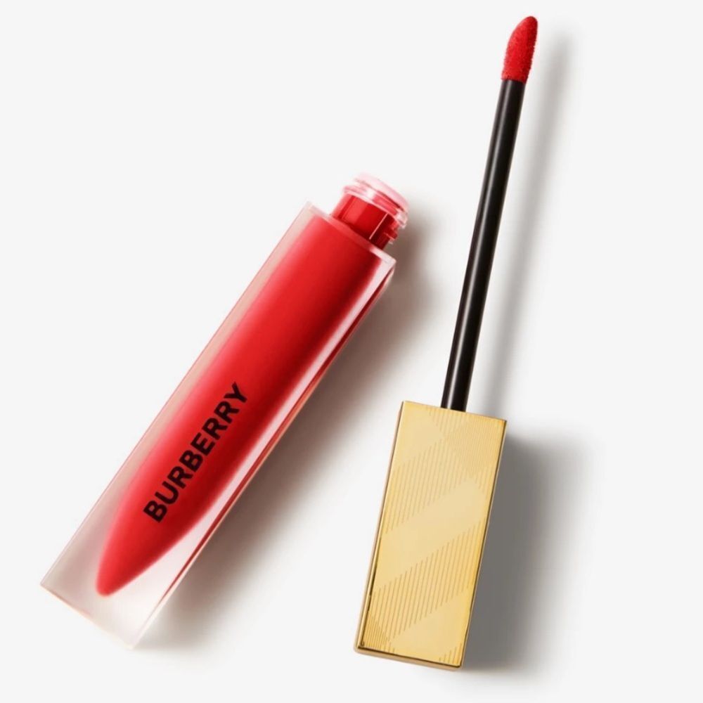 Burberry Kisses Liquid Matte Lipstick – Shade 106 “The Red” True Luxury Red